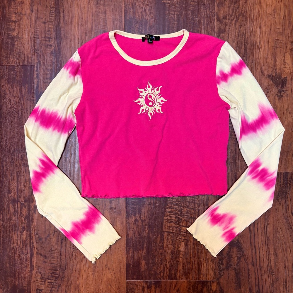 Delia’s yin yang long sleeve tee